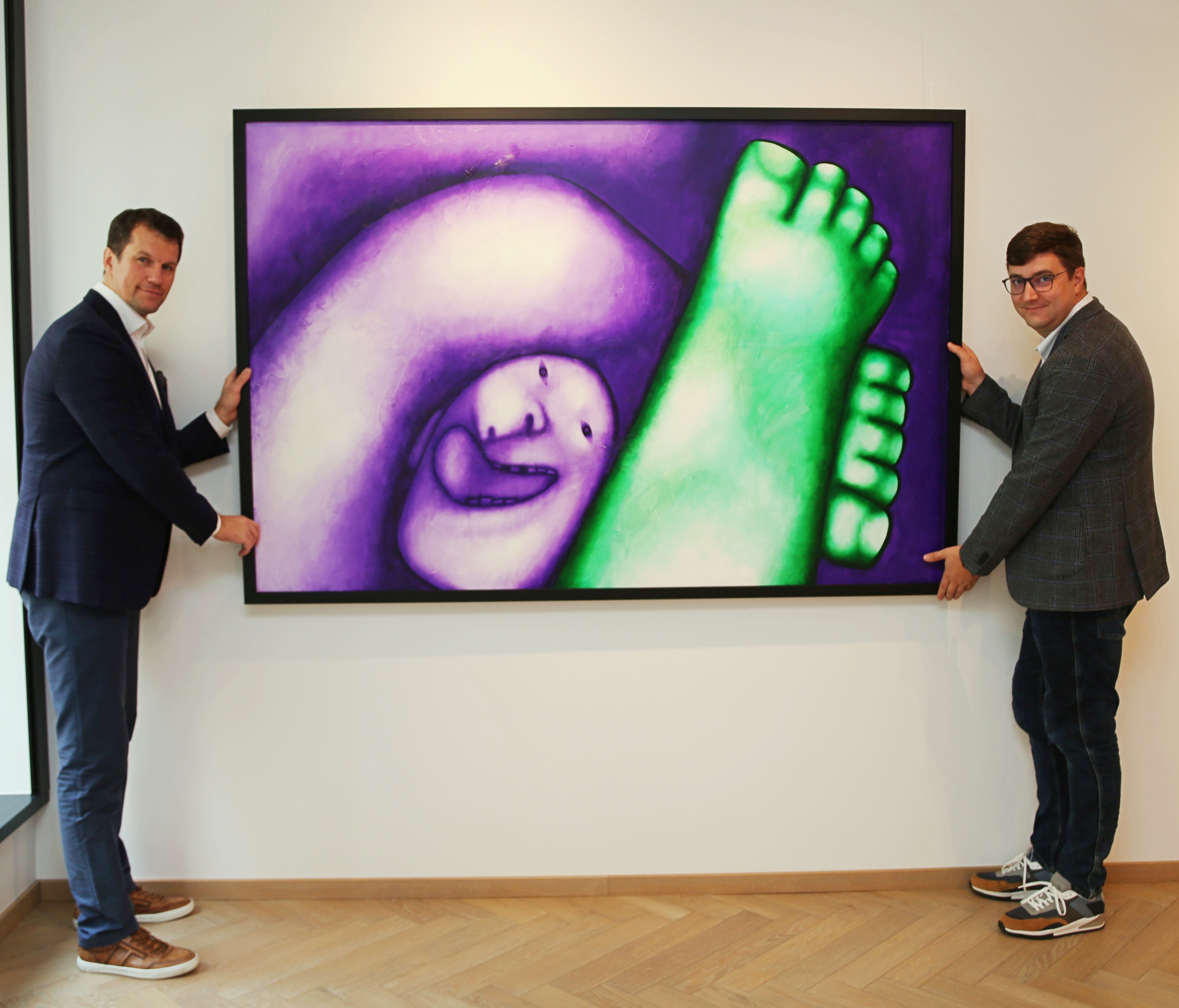 The revolution of art collecting: a real painting by Oleg Tselkov will be sold as NFT at an auction